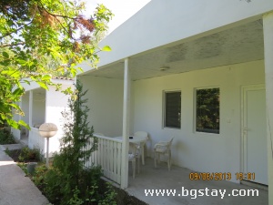 Bungalow sunny day